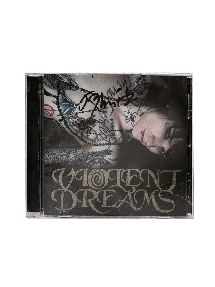 Violent Dreams Signed CD