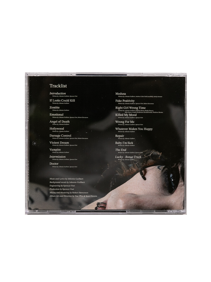 Violent Dreams Signed CD