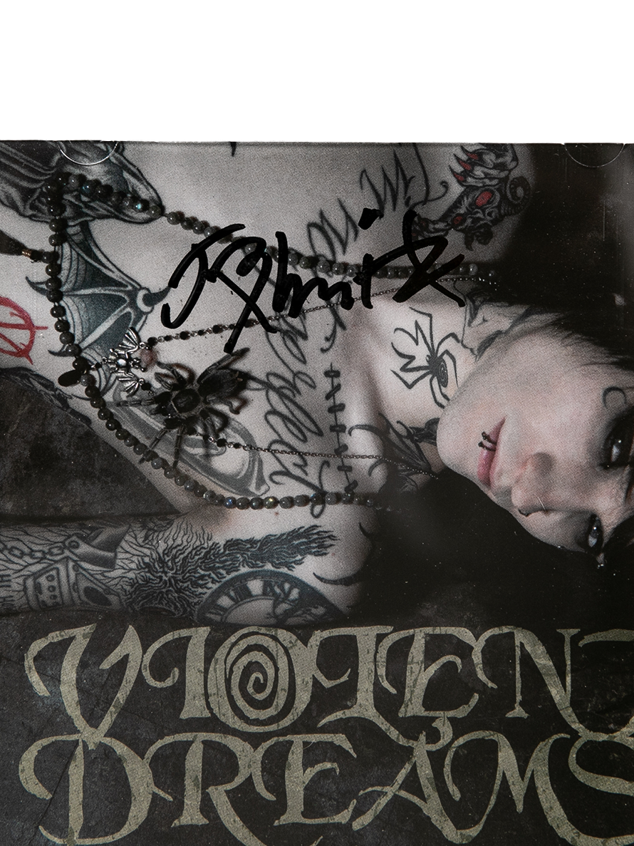 Violent Dreams Signed CD