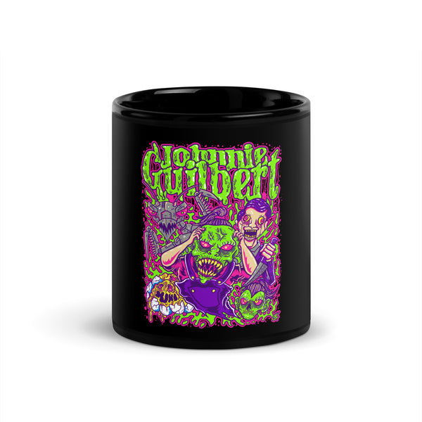 Haunted Ghouls Black Glossy Mug