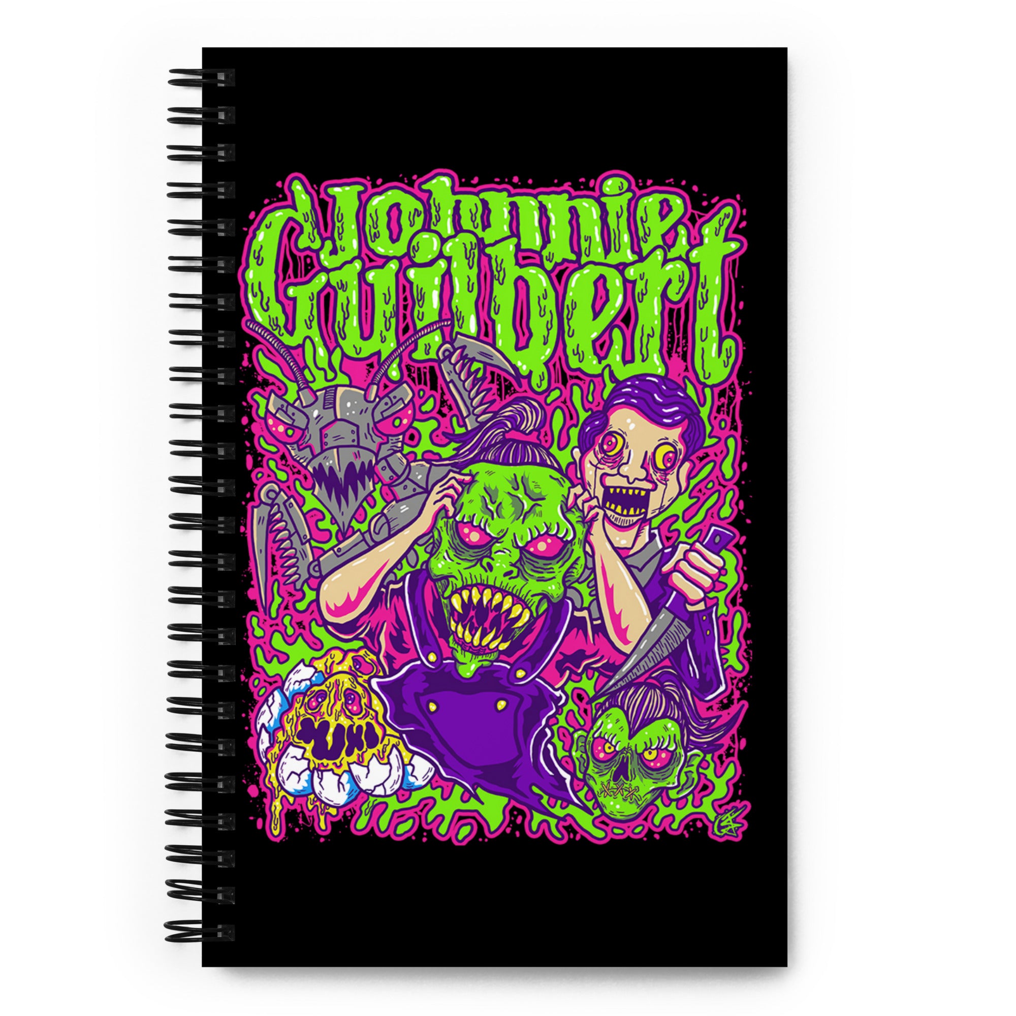 Haunted Ghouls Spiral notebook