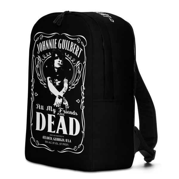 All My Friends Are Dead Whiskey Minimalist Backpack