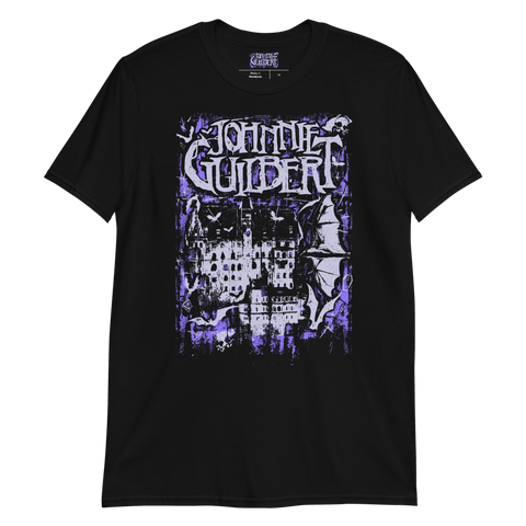 Johnnie Guilbert Purple Castle Short-Sleeve Unisex T-Shirt